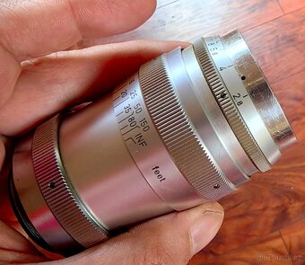 Steinhell Culminar 85/2.8 - m39/Ltm - 2