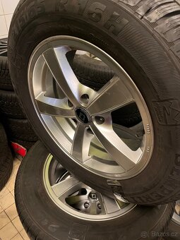 Alu kola 5x114 r16 + zimní pneu Semperit speedgrip2 - 2