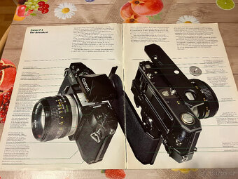 CANON REFLEX - dobový foto prospekt - 2