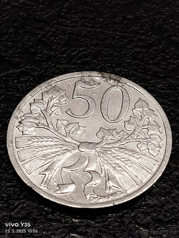 50 haléř 1953 RR - Československo - 2