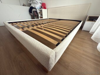 Rám postele 180x200 cm s roštem - 2