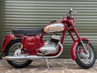 Jawa 354/350 (1960) po renovaci - nova stk - 2
