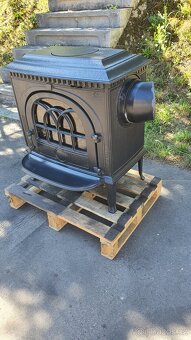 Litinová kamna Jotul F 8 TD modročerný smalt - 2