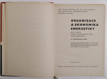 Organizace a ekonomika energetiky pro 4. ročník středních pr - 2
