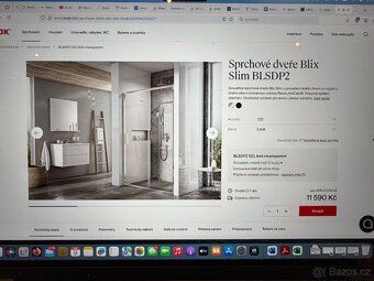 Ravak sprchova zastena BLSPD2 120cm - 2