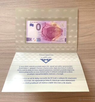 0 Eurosouvenir 50 let metra folder č. 2999 - 2