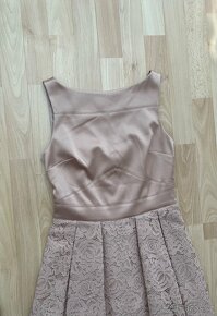 Nové béžové šaty Oasis vel. XS - 2