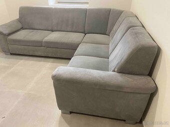 Sedací souprava šedá - pravý roh - 2