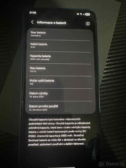 Samsung galaxy s25 12gb/128gb modrý - 2