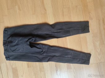 Dětské jezdecké rajtky HKM + polo triko vel.134 - 2