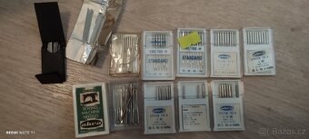 Jehly pro šicí stroj a ruční šití sharps - 2