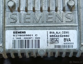 Řídící jednotka automatické převodovky AL4 Peugeot 307 - 2