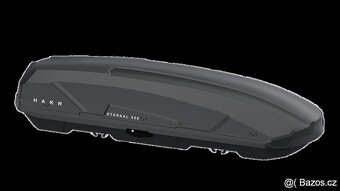 NOVÝ / NEROZBALEN střešní box HAKR Eternal 500 (černá matná) - 2