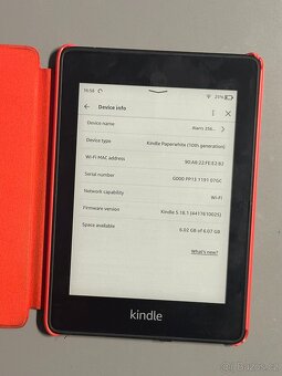 Amazon Kindle Paperwhite 10. gen čtečka knih 8GB + obal 2 - 2