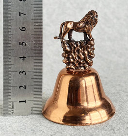 Sběratelský kovový zvonek - Capetown - Lev - 2