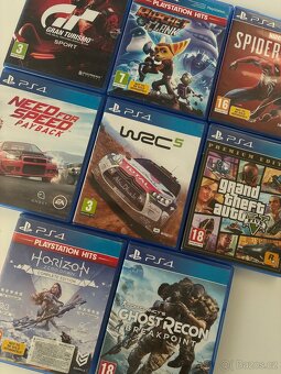 PS4 hry, Spider-man, Gta 5.. - 2