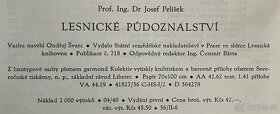 Lesnické půdoznalství - Josef Pelíšek - 2