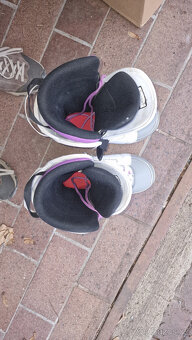 bile snowbordové boty - 2