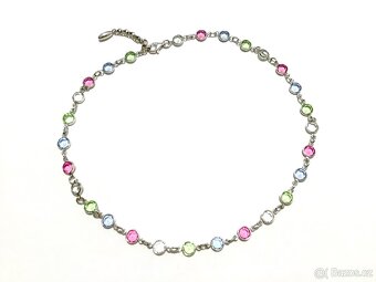 Náhrdelník s korálky Swarovski - 2