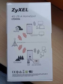 Wifi router ZyXel LTE 4506 - 2