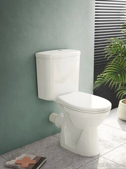 WC kombi komplet VitrA Normus zadní odpad - 2