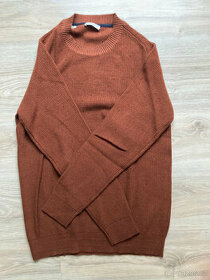 Hnědý pánský svetr Selected Homme Tyson Crew Neck XL - 2