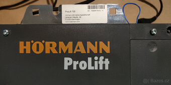 Motor garážových vrat - Hörmann ProLift 700 - 2