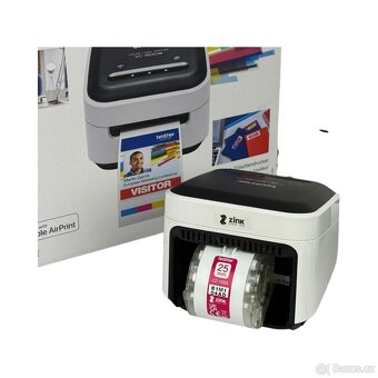 Brother VC-500W – Barevná tiskárna štítků, téměř nová - 2