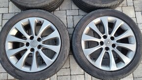 GM 5x110 R17 Opel antracit 4ks - 2