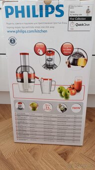 Odšťavňovač Philips Viva Collection 700W - TOP stav - 2