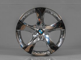 BMW X1 OD 2009 ORIG. R19 DVOUROZMĚR 5x120, CHROM 4KS (755T) - 2
