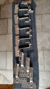 Fve alu profily háky kabely montážní materiál - 2