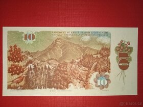 bankovka 10 Kč 1986 UNC - 2