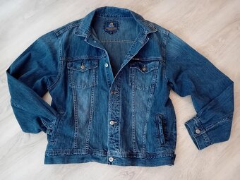 PÁNSKÁ DŽÍNOVÁ BUNDA - vel.XXL / zn.Casual Wear - 2