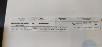 Prodám nový stříbrný prsten s Minas Moatize rhodolitem 2.18 - 2