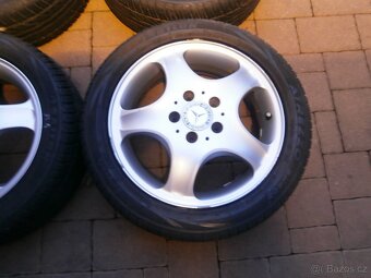ALU letní 16", MERCEDES, rozteč 5x112mm, pneu 195/50/16 - 2