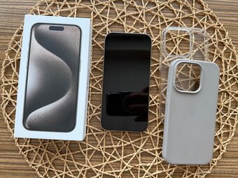 Apple Iphone 15pro 128GB - záruka 22 měsíců. - 2