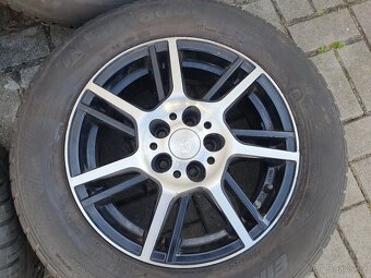Alu kola Aluett 5x100 r15 6j et38 pneu 195/65/15 - 2