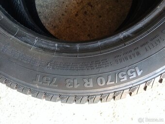 Pneumatiky letní 155 70 R 13 2 kusy - 2