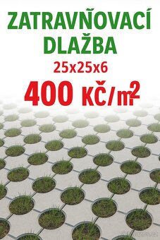Zatravňovací dlažba - 2