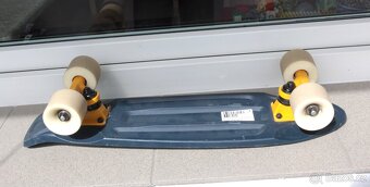 Skateboard klasický - Pennyboard Oxelo, Yamba Petrol white, - 2