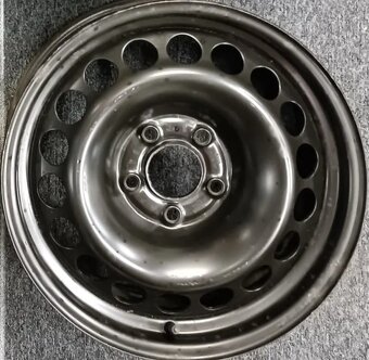 Plechové disky Audi 7Jx16 ET39 5x112 66,6 - 4ks - 2