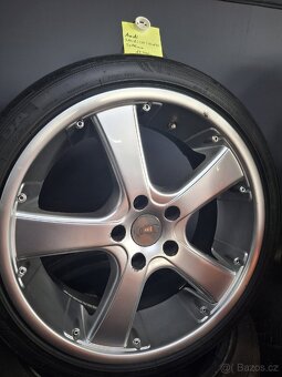Alu kola Audi, 225/40 R18, letní pneu - 2