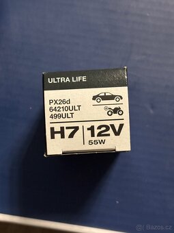 Autožárovky H7 OSRAM Ultra Life Škoda VW Audi BMW, Halogen ✅ - 2