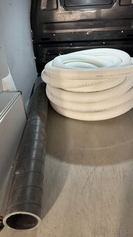 DALFLEX 90/76 HYGIENIC flexibilní potrubí - BÍLÁ, 42 m - 2