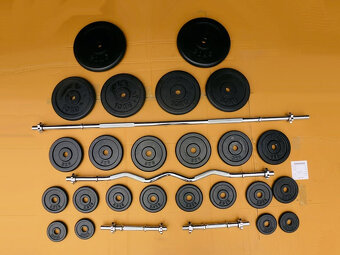 Sada činek 157kg - NOVÁ - 2