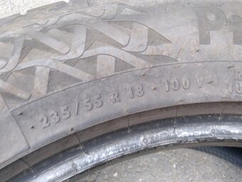 Prodám 2 letní gumy Continental 235/55 R18 DOT 5023 - 2