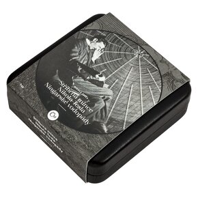 Stříbrná mince Nikola Tesla - Niagarské vodopády proof - 2