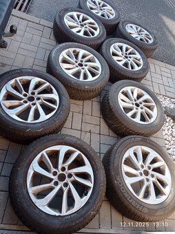 2x kompletní ZIMNI al kola 17" ORIGINAL HYUNDAI TUCSON - 2