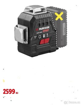 Aku leaser peformance V20 v kufru - 2